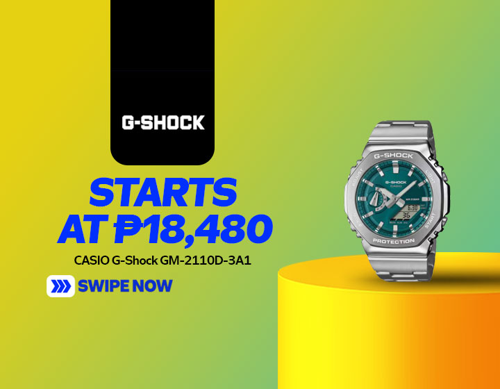 CASIO G-Shock GM-2110D-3A1 starts at P18,480