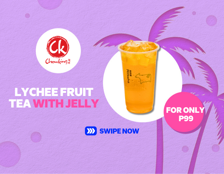 CHOWKING: LYCHEE FRUIT TEA WITH JELLY!