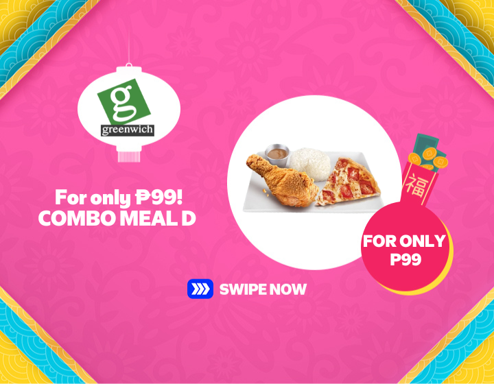 SMMR | GREENWICH | COMBO MEAL D FOR ONLY P99