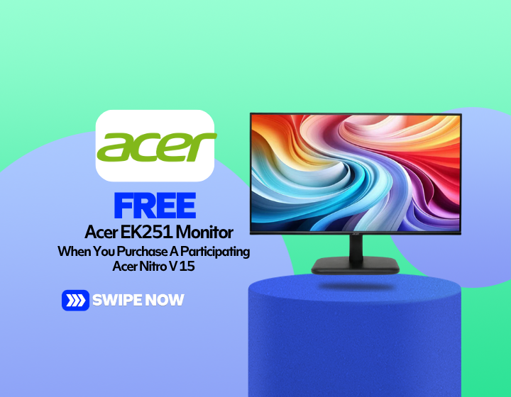 FREE Acer EK251 Monitor