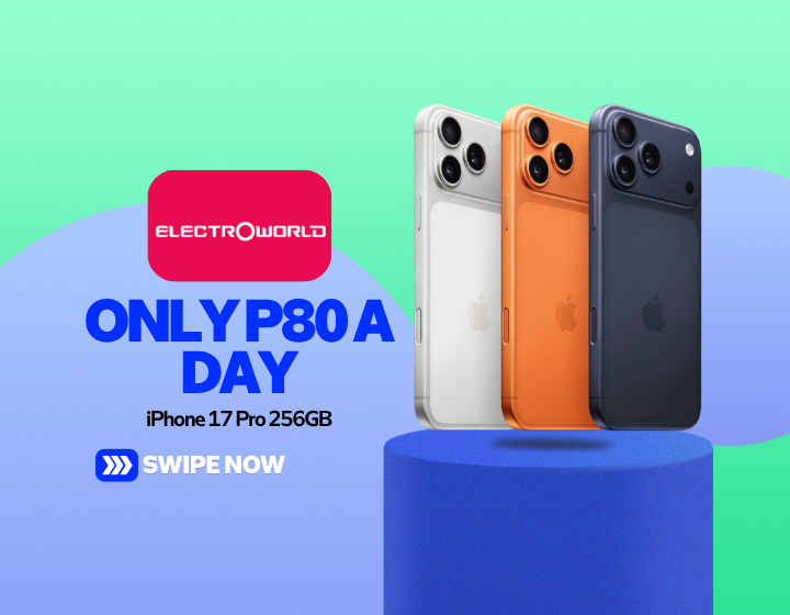 iPhone 17 Pro 256GB For Only P80 A Day