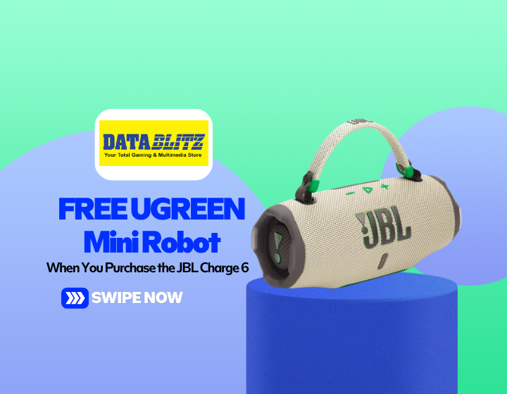 FREE UGREEN Mini Robot When You Purchase the JBL Charge 6