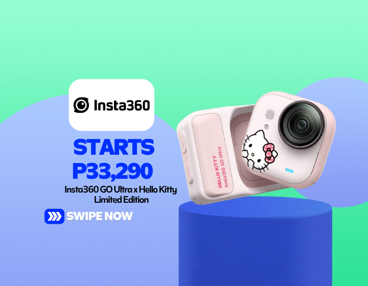 Insta360 GO Ultra x Hello Kitty Limited Edition Starts P33,290