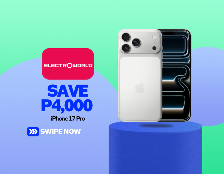 SAVE P4,000 on iPhone 17 Pro