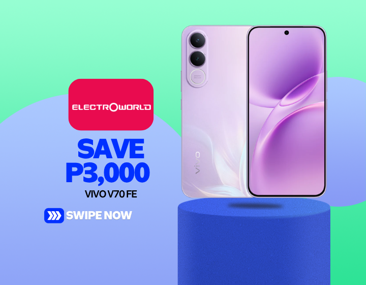 SAVE P3,000 on VIVO V70 FE