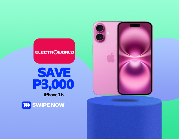 SAVE P3,000 on iPhone 16 