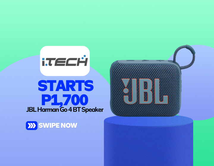 JBL Harman Go 4 BT Speaker Starts P1,700