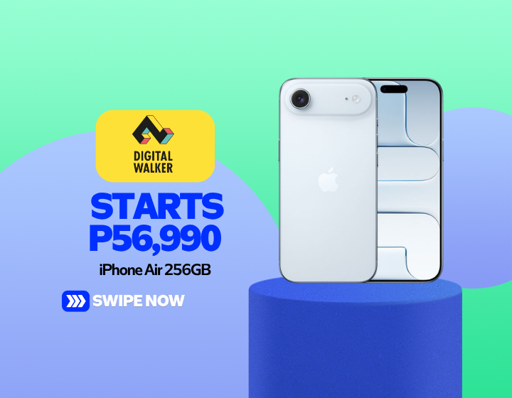 iPhone Air 256GB Starts P56,990