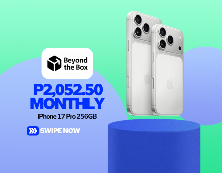 iPhone 17 Pro 256GB For Only P2,052.50 Monthly