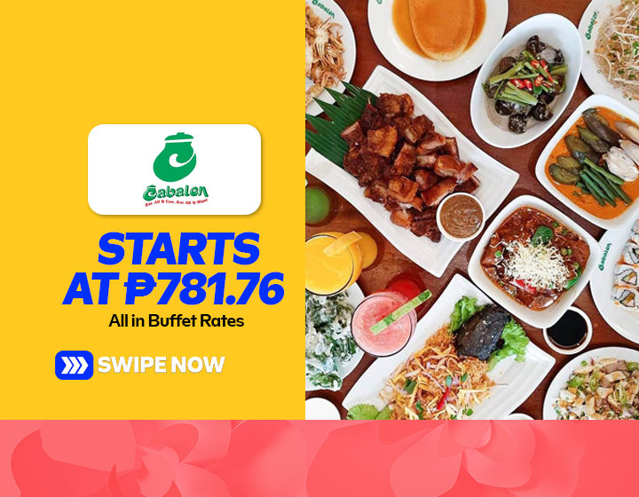 All In Buffet Rates start at P781.76