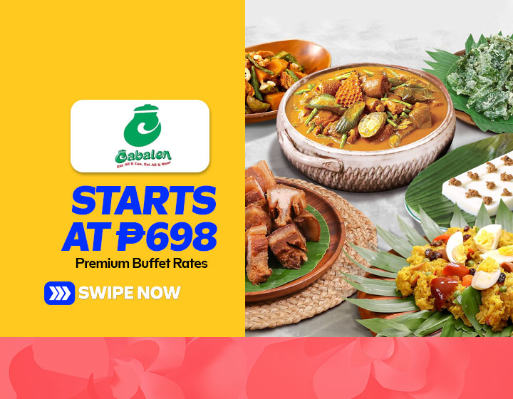 Premium Buffet Rates start at P698