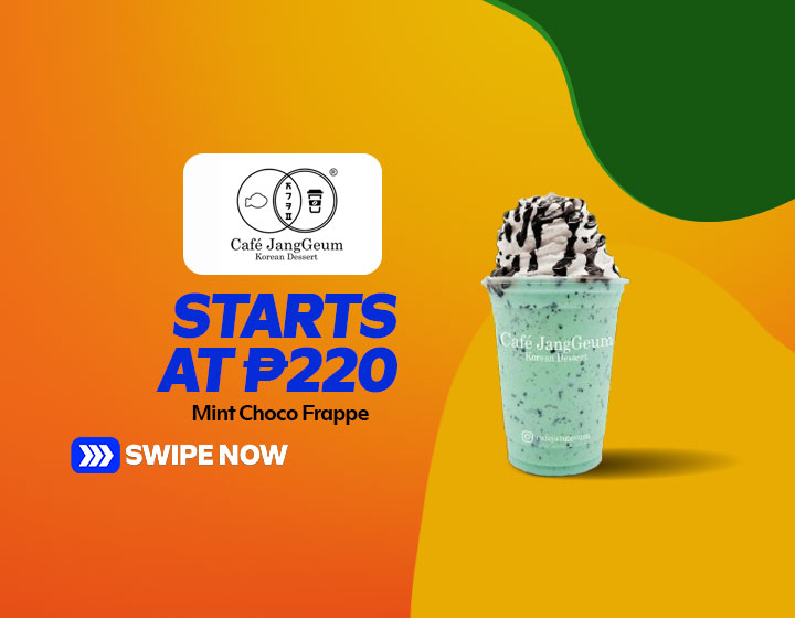 Mint Choco Frappe starts at P220