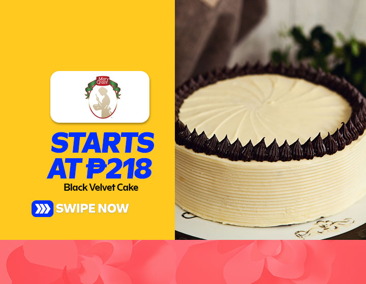 Black Velvet Cake starts at P218