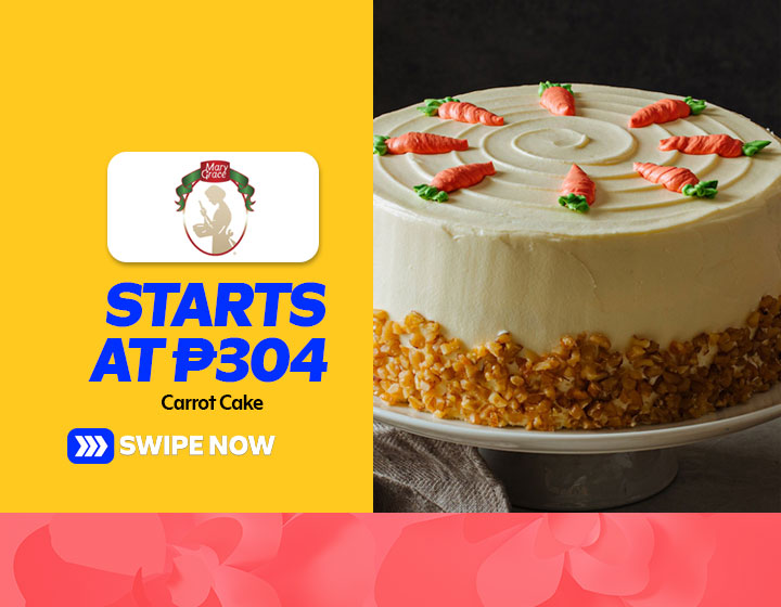 Carrot Cake starts at P304