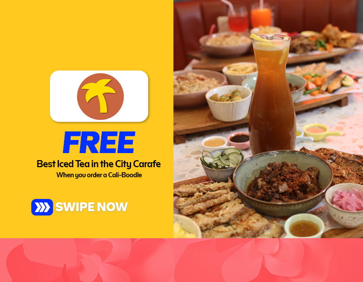 Free Iced Tea Carafe for every Cali-Boodle