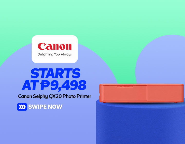 Canon SELPHY QX20 Photo Printer starts at P9,498