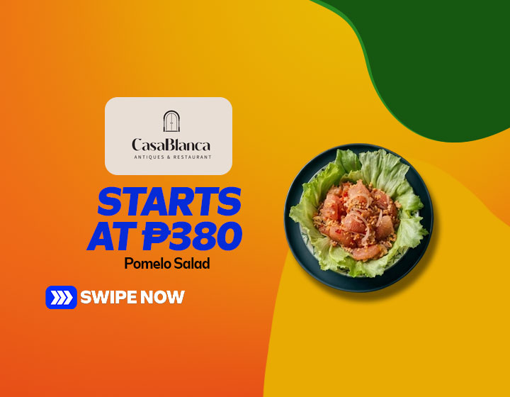 Pomelo Salad starts at P380