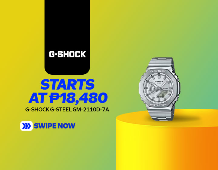 Casio G-Steel GM-2110D-7A starts at P18,480