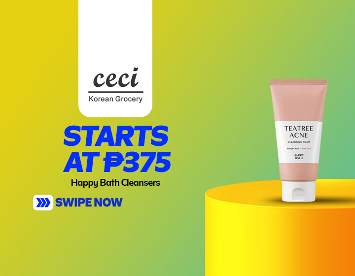 Happy Bath Cleansers start at P375