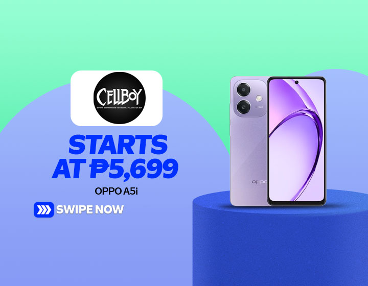 OPPO A5i 4+128GB starts at P5,699