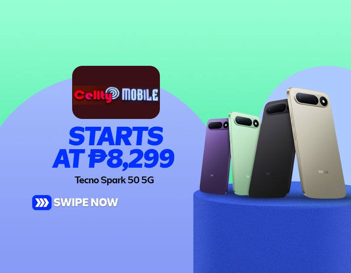 TECNO SPARK 50 5G starts at P8,299