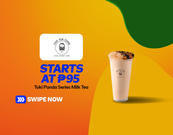 Tuki Panda Series Milk Tea starts at P95