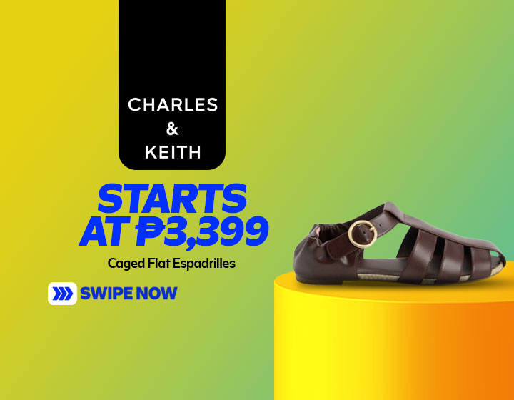 Caged Flat Espadrilles start at P3,399