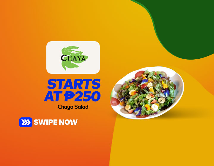 Chaya Salad starts at P250