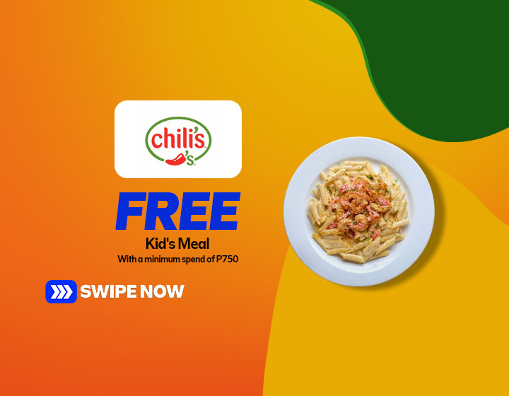 Free Kid's Meal with a Minimum Spend of P750