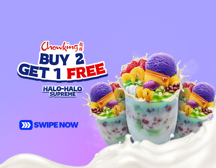 Buy 2, Get 1 Free Halo-Halo Supreme