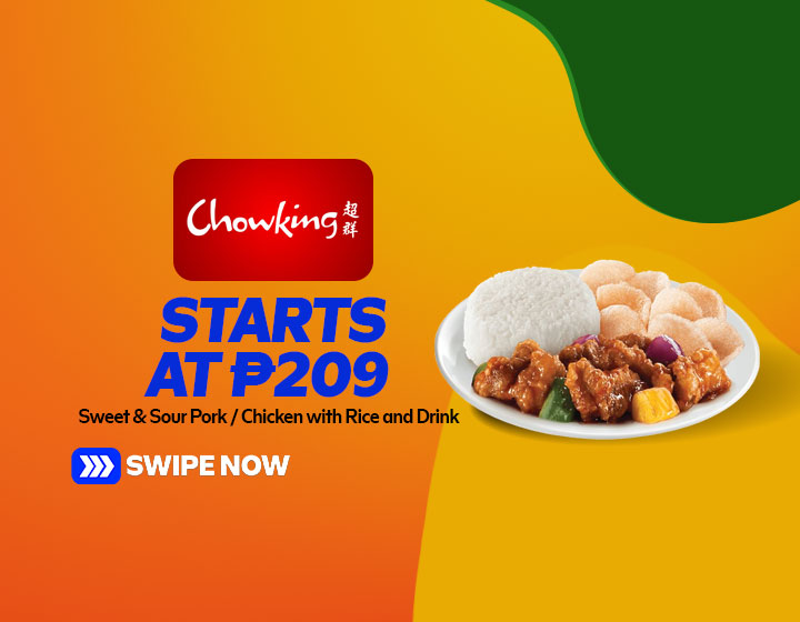 Sweet & Sour Pork/ Chicken with Rice and Drink starts at P209