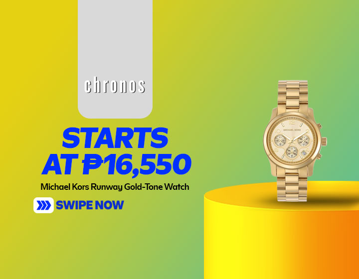Michael Kors Runway Gold-Tone Watch starts at P16,550