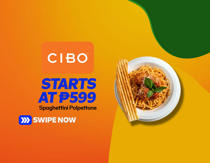 Spaghettini Polpettone with Beef & Sausage Meatballs starts at P599