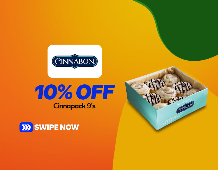 10% OFF Any Cinnapack 9's