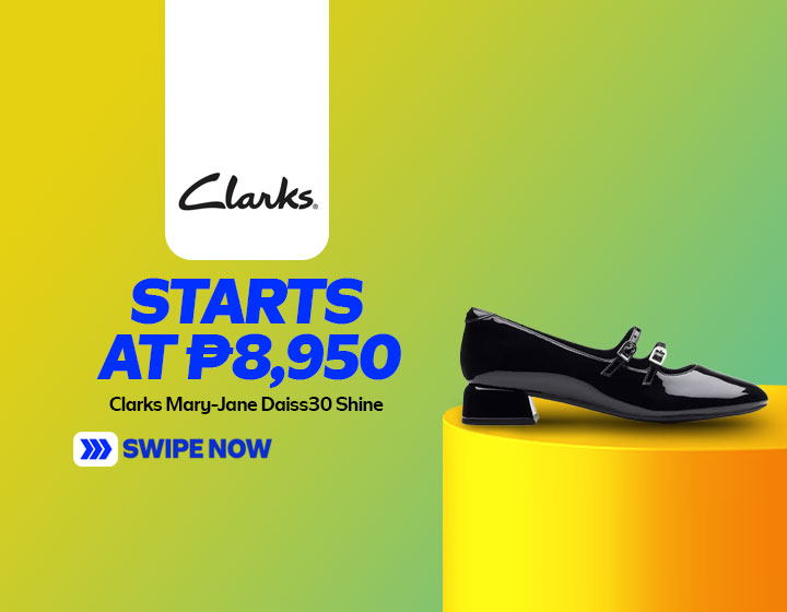 Clarks Mary-Jane Daiss30 Shine starts at P8,950