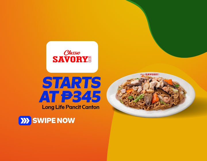 Long Life Pancit Canton starts at P345