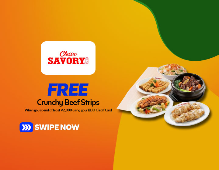 FREE Crunchy Beef Strips at Classic Savory