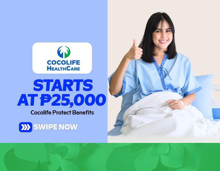 Cocolife Protect Benefits start at P25,000 Face Amount