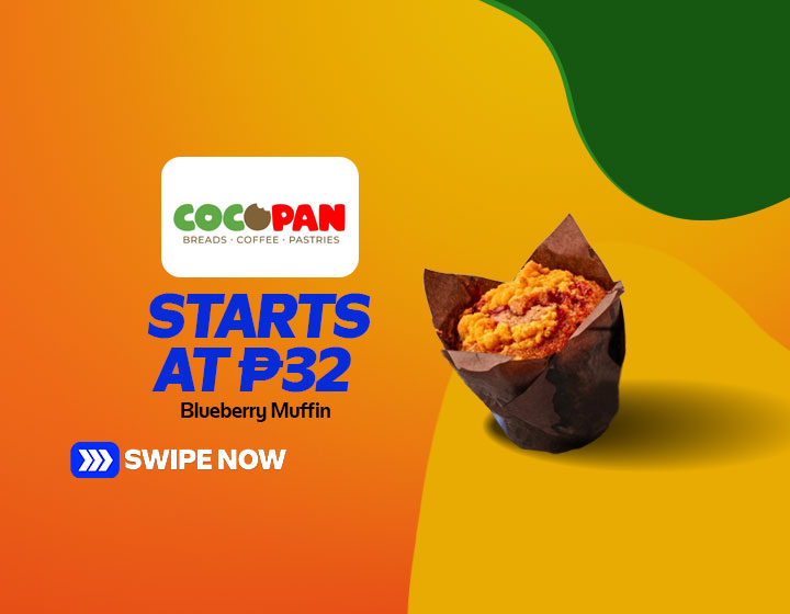 Blueberry Muffin starts at P32