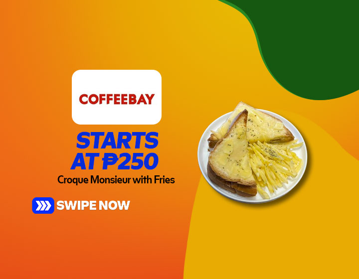 Croque Monsieur with Fries starts at P250