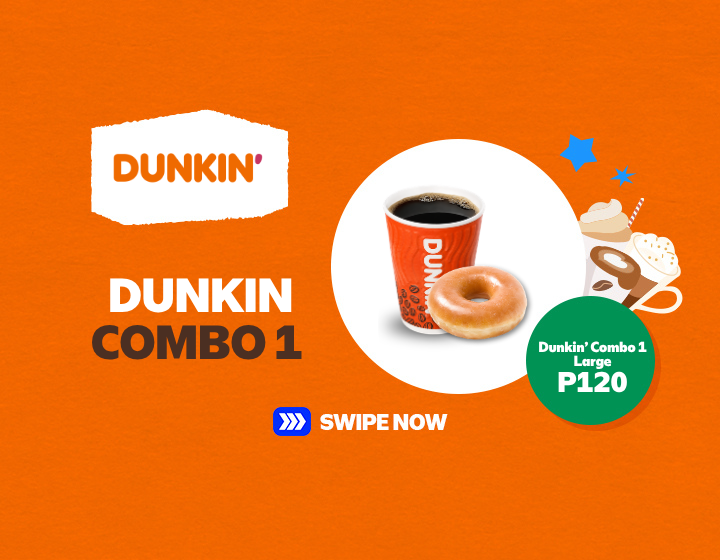 Dunkin Combo 1 for only P120