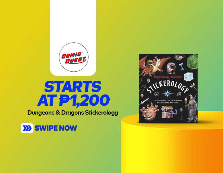Dungeons & Dragons Stickerology starts at P1,200