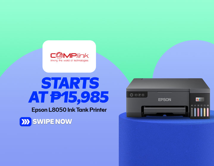 Epson L8050 Ink Tank Printer starts at P15,985