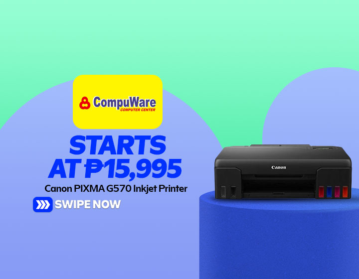 Canon PIXMA G570 Inkjet Printer starts at P15,995