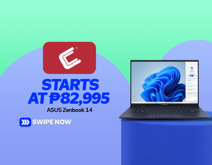 ASUS Zenbook 14 UX3405CA-ST1308WSM starts at P82,995