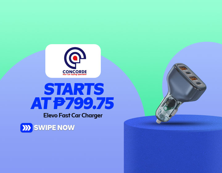 Elevo Fast Car Charger CC68-2A2C starts at P799.75