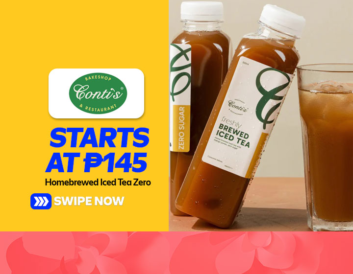 Homebrewed Iced Tea Zero starts at P145