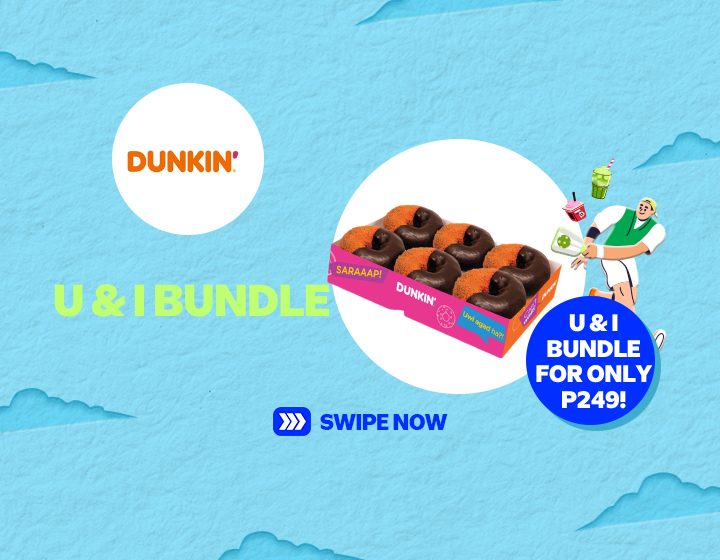 DUNKIN I U AND I BUNDLE FOR ONLY P249!