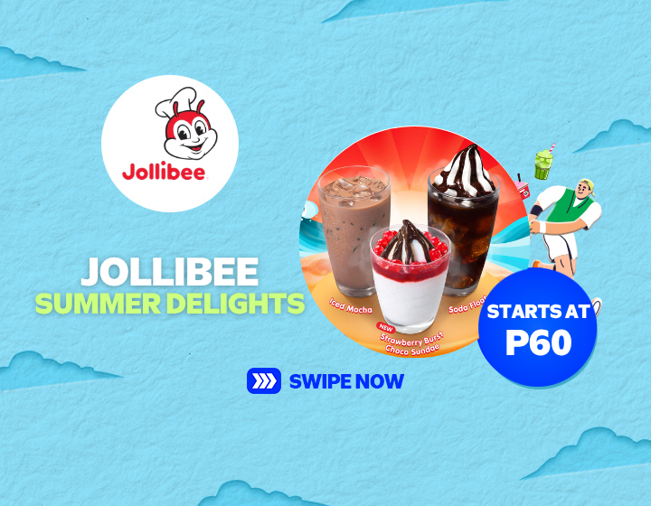 REFRESH WITH JOLLIBEE'S SUMMER DELIGHTS STARTS AT ₱60