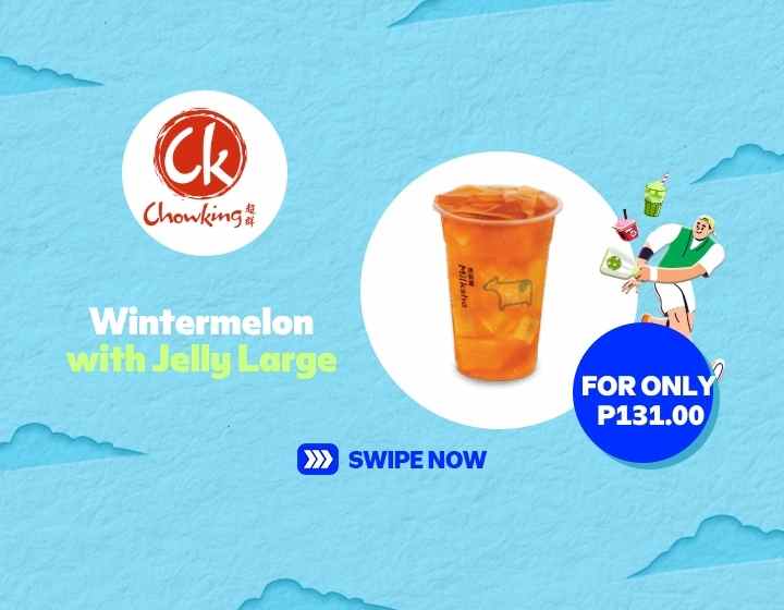 Sip into something refreshing! 🧋❄️ Try the NEW Wintermelon Jelly (Large) at Chowking for only ₱131 😍  Swing by Chowking at SM City General Santos and treat yourself today! ✨